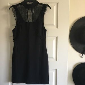 Free People Black Mini Dress LBD